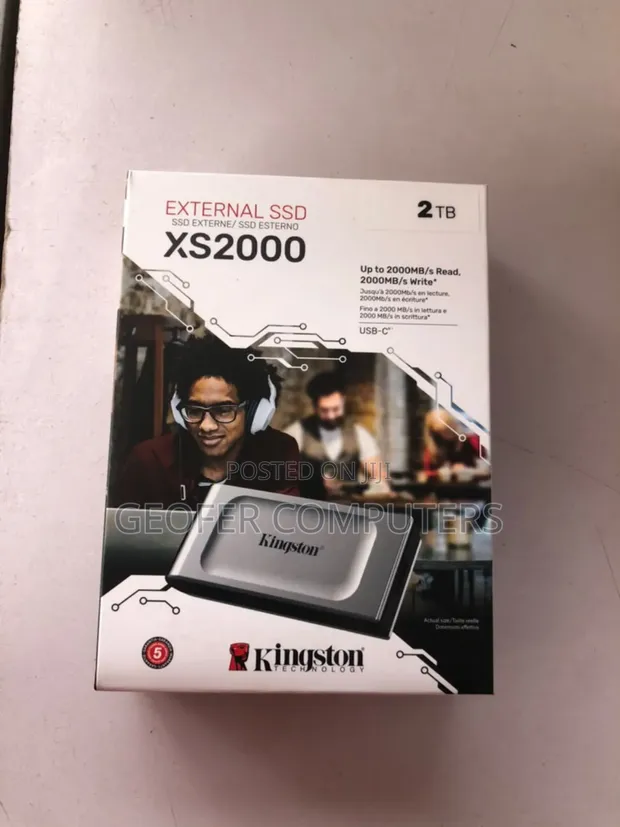Kingston XS2000 2TB External SSD - 1