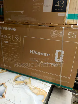 Hisense 55-Inch 4K Smart TV (A6 Series)