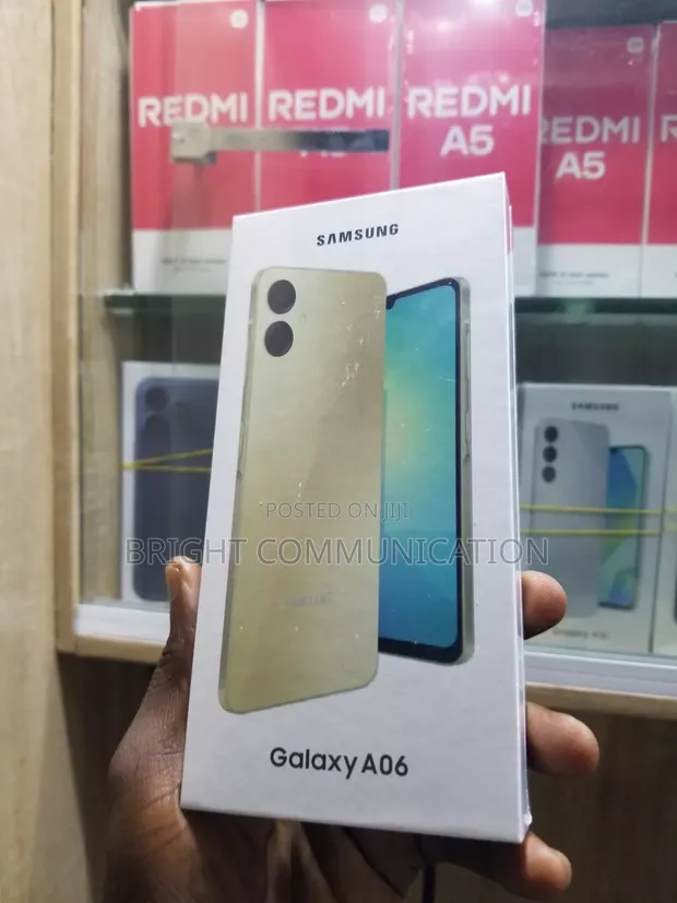 New Samsung Galaxy A06 128GB Black - 1