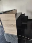 SK Reception Desk - Gray Square Table - 3