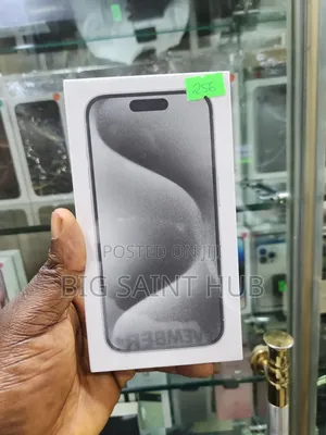 New Apple iPhone 15 Pro 256GB Silver