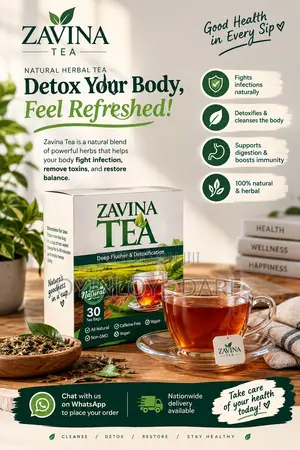 Zavina Herbal Tea - Maganin Ganyaye Na Lafiya