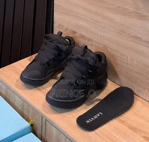 Lanvin Curb "Lanvin Addiction" Lace-Up Sneakers