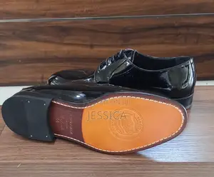 Sergio Rossi Men's Black Patent Leather Loafers
