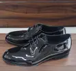 Sergio Rossi Men's Black Patent Leather Loafers - 2