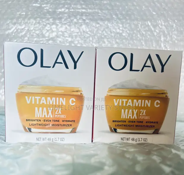 Olay Vitamin C Max Serum tare da 2x Peptides - 1
