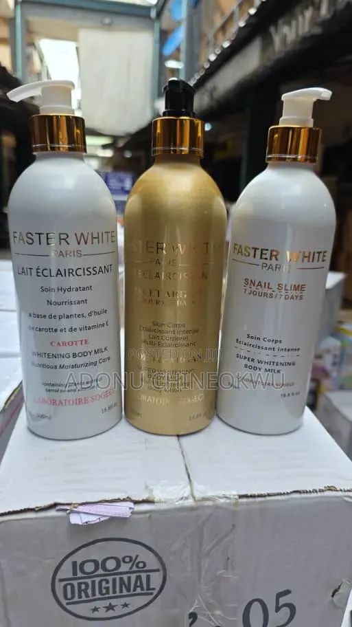 Faster White Body Lotion - 1