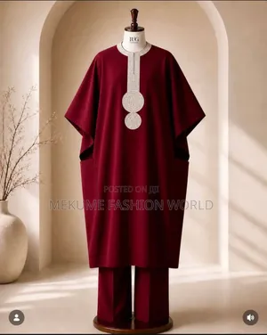 Big Boss Agbada & Shokoto Outfit - Brand New