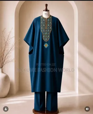 Big Boss Agbada & Shokoto Outfit - Brand New