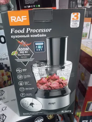 Raf Rechargeable Food Processor - Brand New