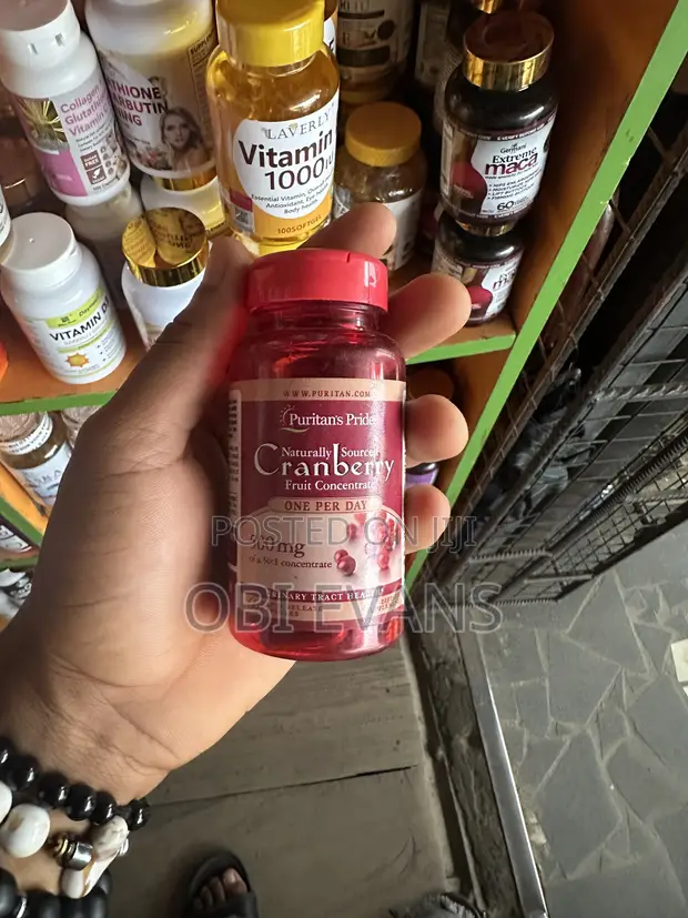Tsantsar 'Ya'yan Itacen Cranberry Na Halitta - 1
