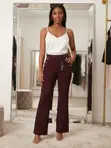 Fashion Nova Celine High Waist Button Trousers - Jajaye - 1