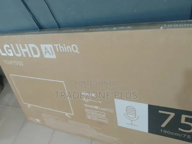 LG 75 Inch Ultra HD Smart TV - 1