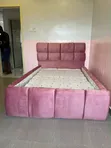 Brand New Pink Bubble Bed Frame (4/6) - 2