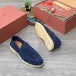 Loro Piana Men's Suede Flats Shoes - 5