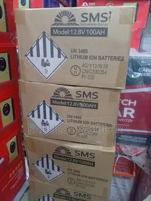 1kWh 12V SMS Solar Lithium Battery 100Ah