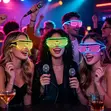 LED Shutter Glasses - Flashing Party Glasses - 2