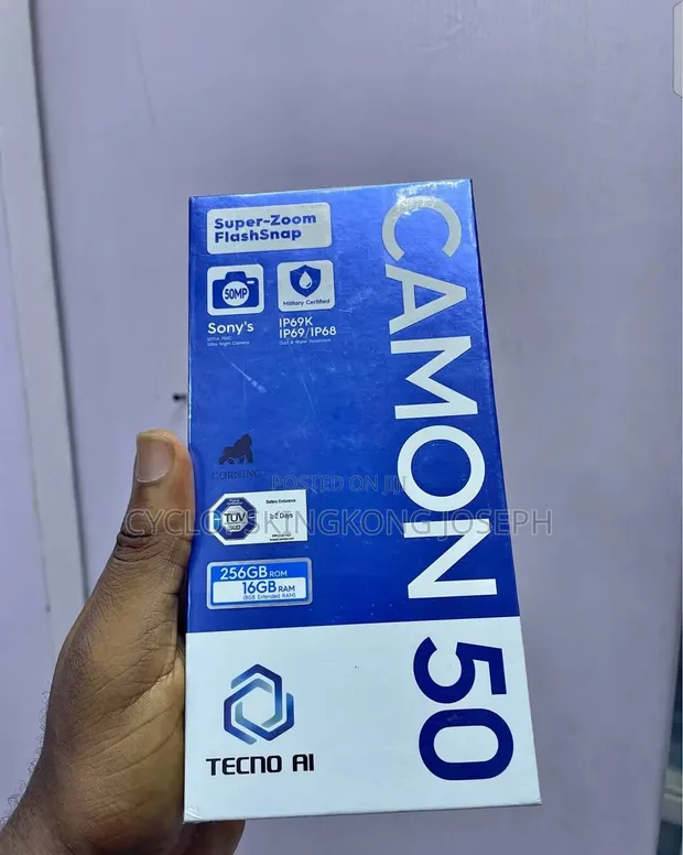 Sabon Tecno Camon 50 256GB Baki - 1