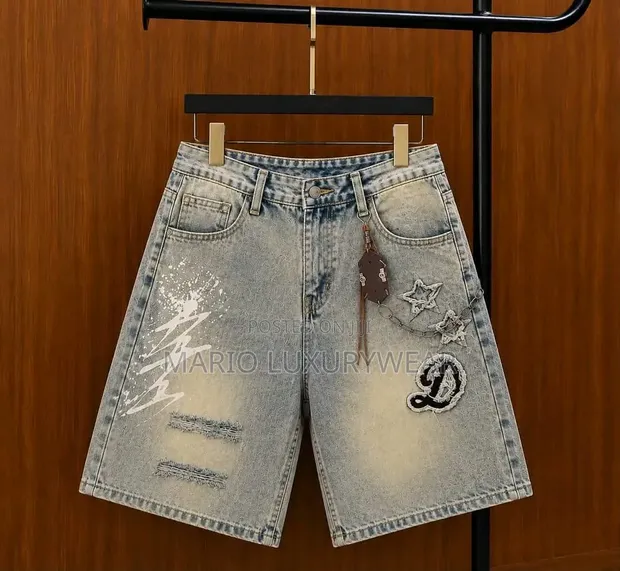 Louis Vuitton Classic Cotton Shorts - Black XL - 1