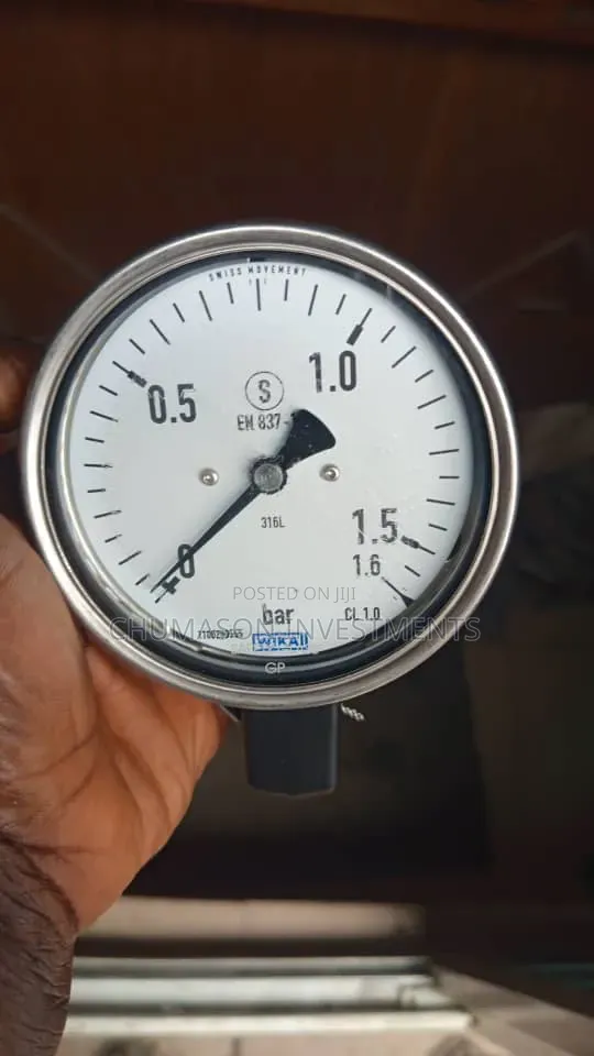 0-1.6 Bar Pressure Gauge - 1