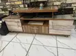 8 Seater Sofa Set with Tempered Glass Centre Table & TV Shelf - 3