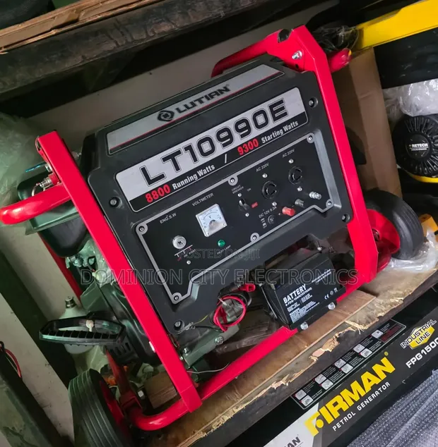9.3kva Lutian Petrol Generator (100% Copper Coil) - 1