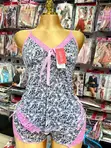 Ladies 2-in-1 Nightwear Set: Top & Shorts - 5