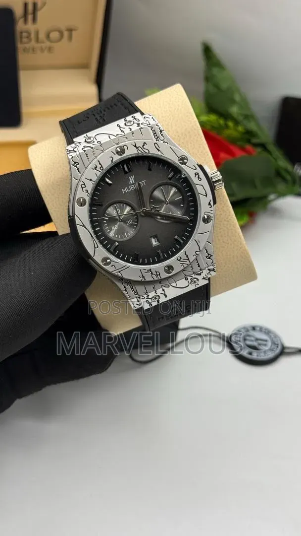 Hublot Geneve Chronograph Luxury Watch - 1