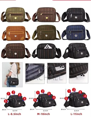 Quality Multicolor Genuine Leather Crossbody Bag