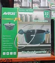 Avinas 32cm Die-Cast Casserole Pot - 9.5L - 2