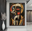 Zanen Abstract na Tribal na Afirka da aka Ƙulla - 2