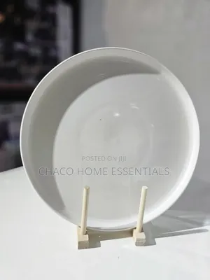 Farar Kayan Ciye-ciye na Ceramic - Kai Daya ko Cikakken Set