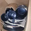 16-Piece Matte Black Ceramic Dinner Set - Service for 4 - 2
