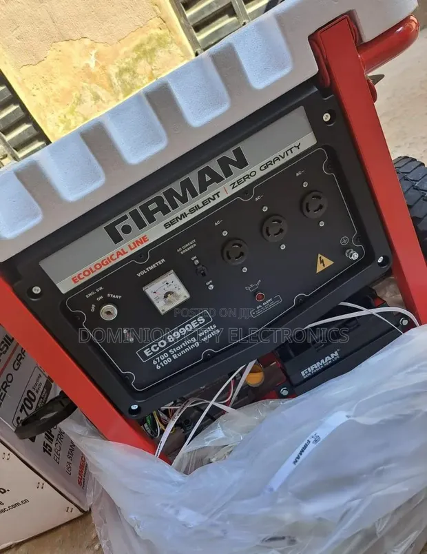 Firman Eco8990e2 Jan generator mai 6.7KVA - 1