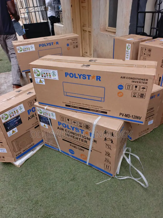 Polystar 1.5HP Inverter AC tare da Kayan Amsar - 1
