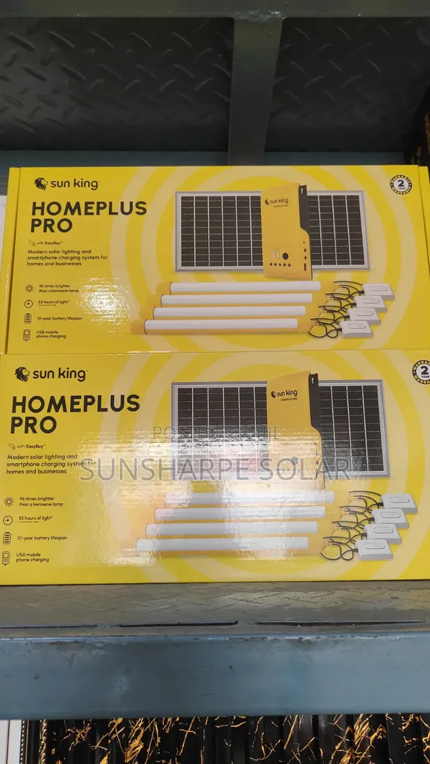 Homeplus Sun King Solar Lighting System - 1