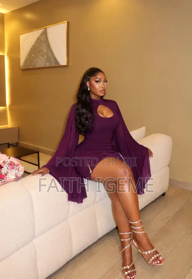 Butterfly Open Chest Dress - Size SML - 1