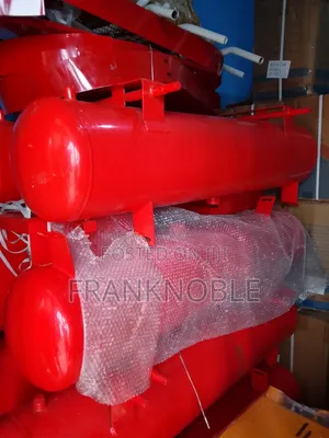 Industrial Mobile Air Compressor Double Tank Original