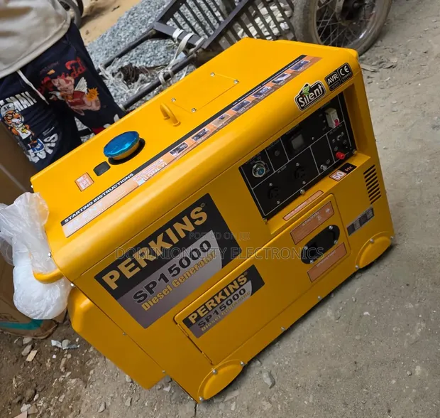 12.5kVA Perkins Diesel Soundproof Generator - 1