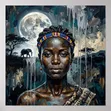 Large Scale Portrait Print - Elderly Woman - 2