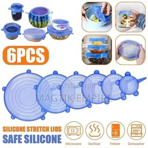 6pcs Silicone Abincin Rufe Set