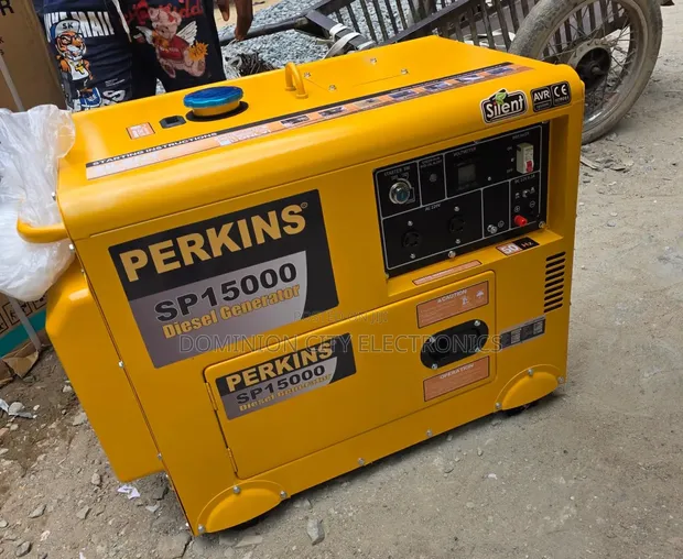 Perkins 12.5kVA Diesel Soundproof Generator (Brand New) - 1