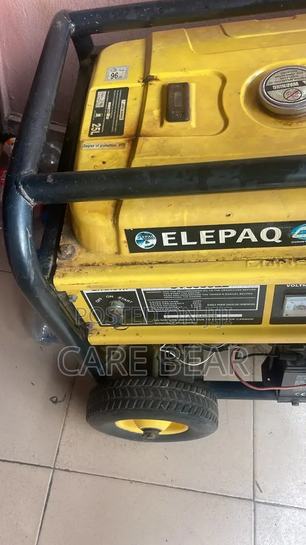 Elepaq Generator 5KVA Used - 1