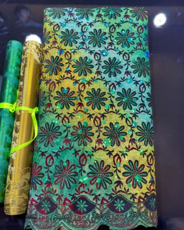 Premium Quality Lace Fabric for Aso Ebi & Events - 1
