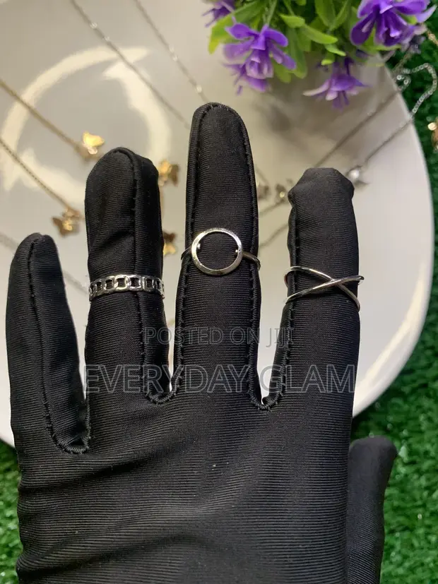 Fashion Silver Rings - ₦1,500 - 1