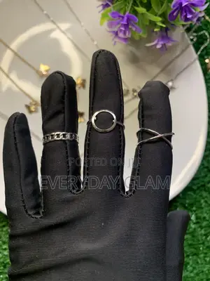 Fashion Silver Rings - ₦1,500