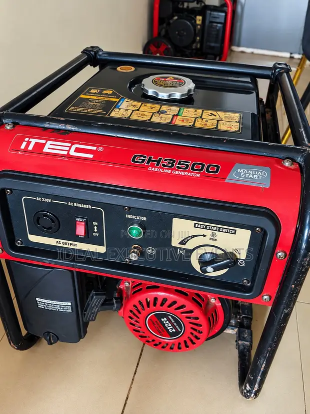 Itec 3.5 Kva Generator - Manual Start - 1