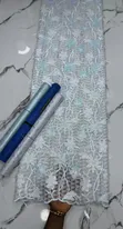 Premium Quality Aso Ebi Lace Fabric - 1