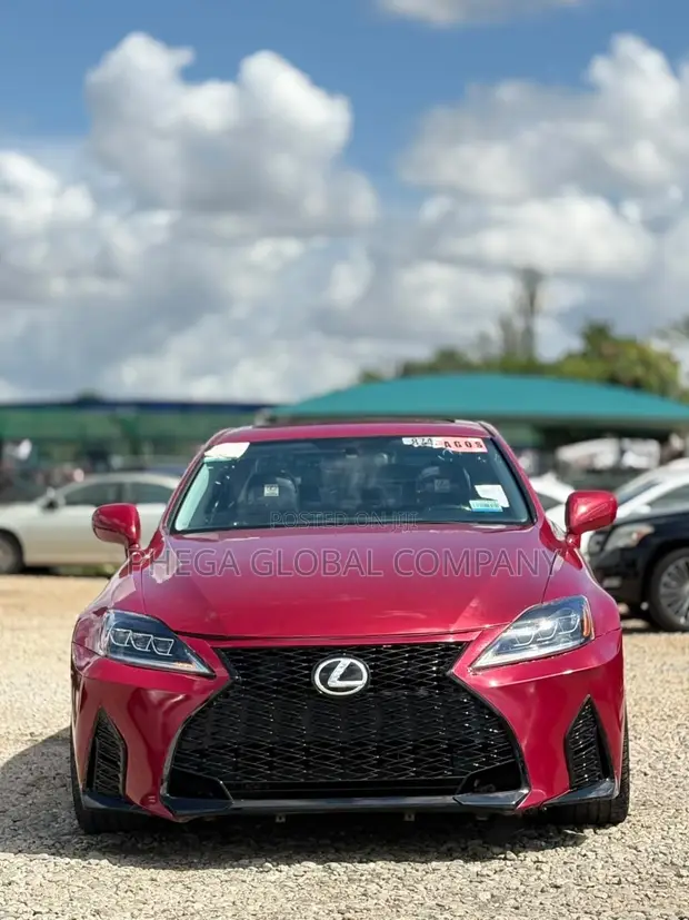 2009 Lexus IS 250 4WD Red - 1