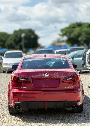 2009 Lexus IS 250 4WD Red